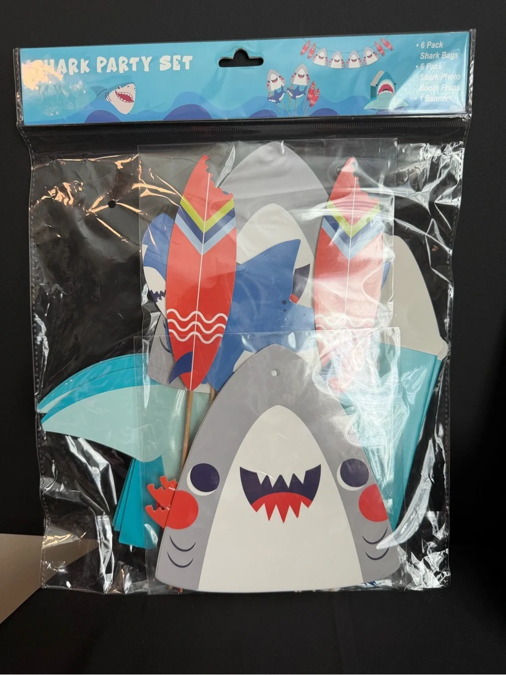 Shark Party Set - 13 Piece - NWT